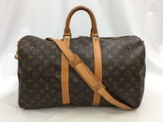 Photo1: Auth Louis Vuitton Monogram Keepall Bandouliere 45 Travel Hand Bag 0H110150n" (1)