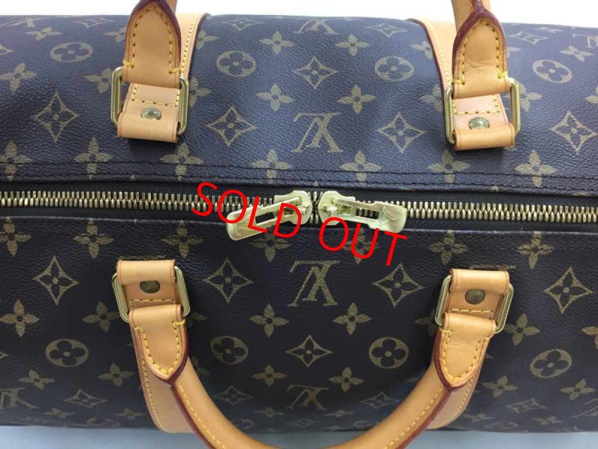 Photo5: Auth Louis Vuitton Monogram Keepall 60 Travel Hand Bag  0H110140n" (5)
