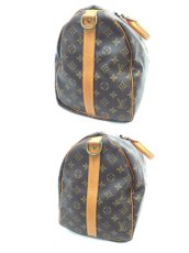 Photo6: Auth Louis Vuitton Monogram Keepall Bandouliere 45 Travel Hand Bag 0H110150n" (6)