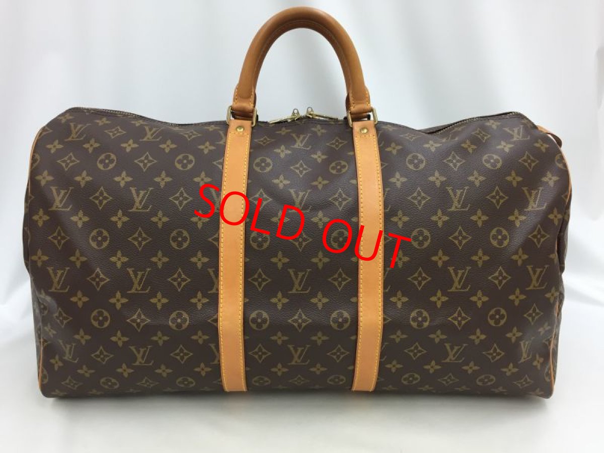 Photo1: Auth Louis Vuitton Vintage Monogram Keepall 55 Travel Hand Bag 0H110070n" (1)