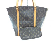 Photo1: Auth LOUIS VUITTON Monogram Sac Shopping Shoulder Tote bag with pouch 0H270040n" (1)