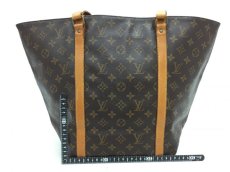 Photo2: Auth LOUIS VUITTON Monogram Sac Shopping Shoulder Tote bag with pouch 0H270040n" (2)