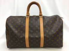 Photo1: Auth Louis Vuitton Monogram  Vintage Keepall 45 Travel Hand Bag 0i030050n" (1)