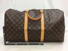 Photo2: Auth Louis Vuitton Vintage Monogram Keepall 50 Travel Hand Bag 0i160010n" (2)