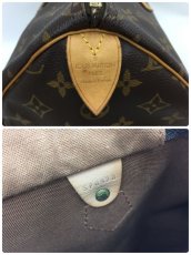 Photo11: Auth Louis Vuitton Vintage Monogram Speedy 35 Hand Bag 0i220050n" (11)