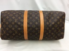 Photo4: Auth Louis Vuitton Monogram Keepall Bandouliere 45 Travel Hand Bag 0i230070n" (4)