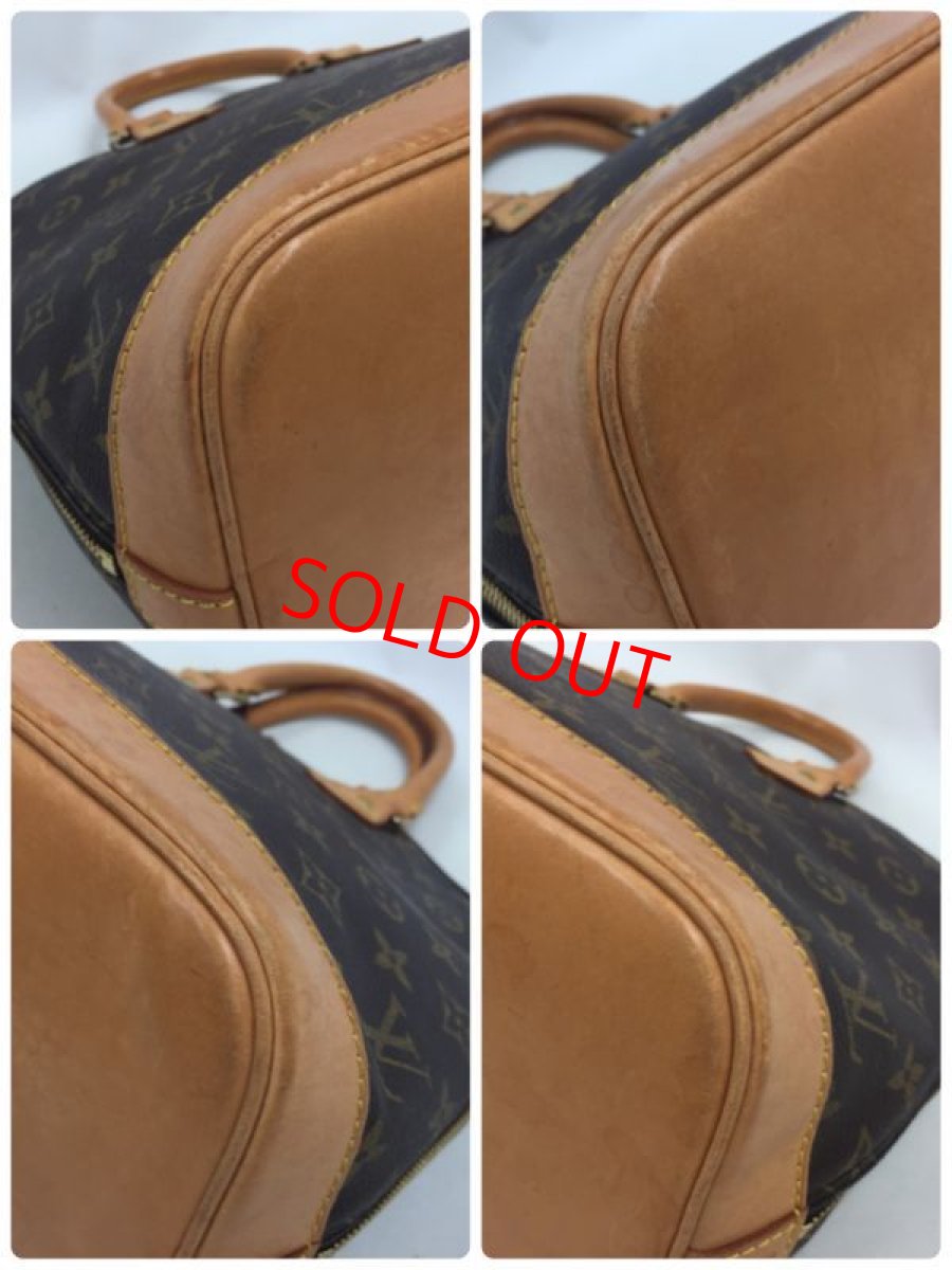 Photo10: Auth Louis Vuitton Vintage Monogram Alma Hand Bag 0J010050n" (10)