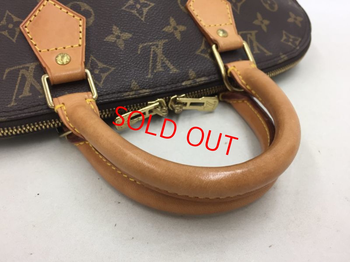Photo4: Auth Louis Vuitton Vintage Monogram Alma Hand Bag 0J010050n" (4)