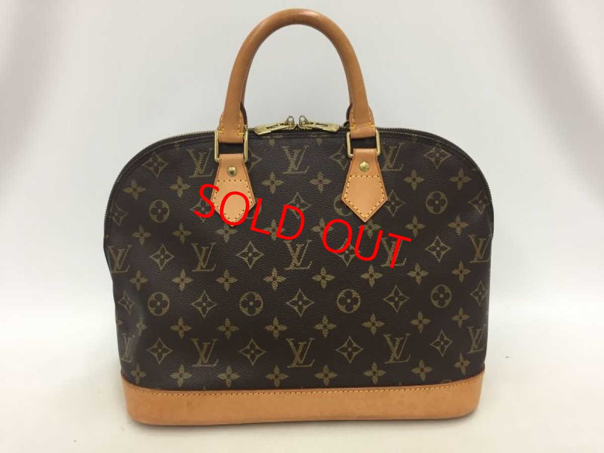 Photo1: Auth Louis Vuitton Vintage Monogram Alma Hand Bag 0J010050n" (1)