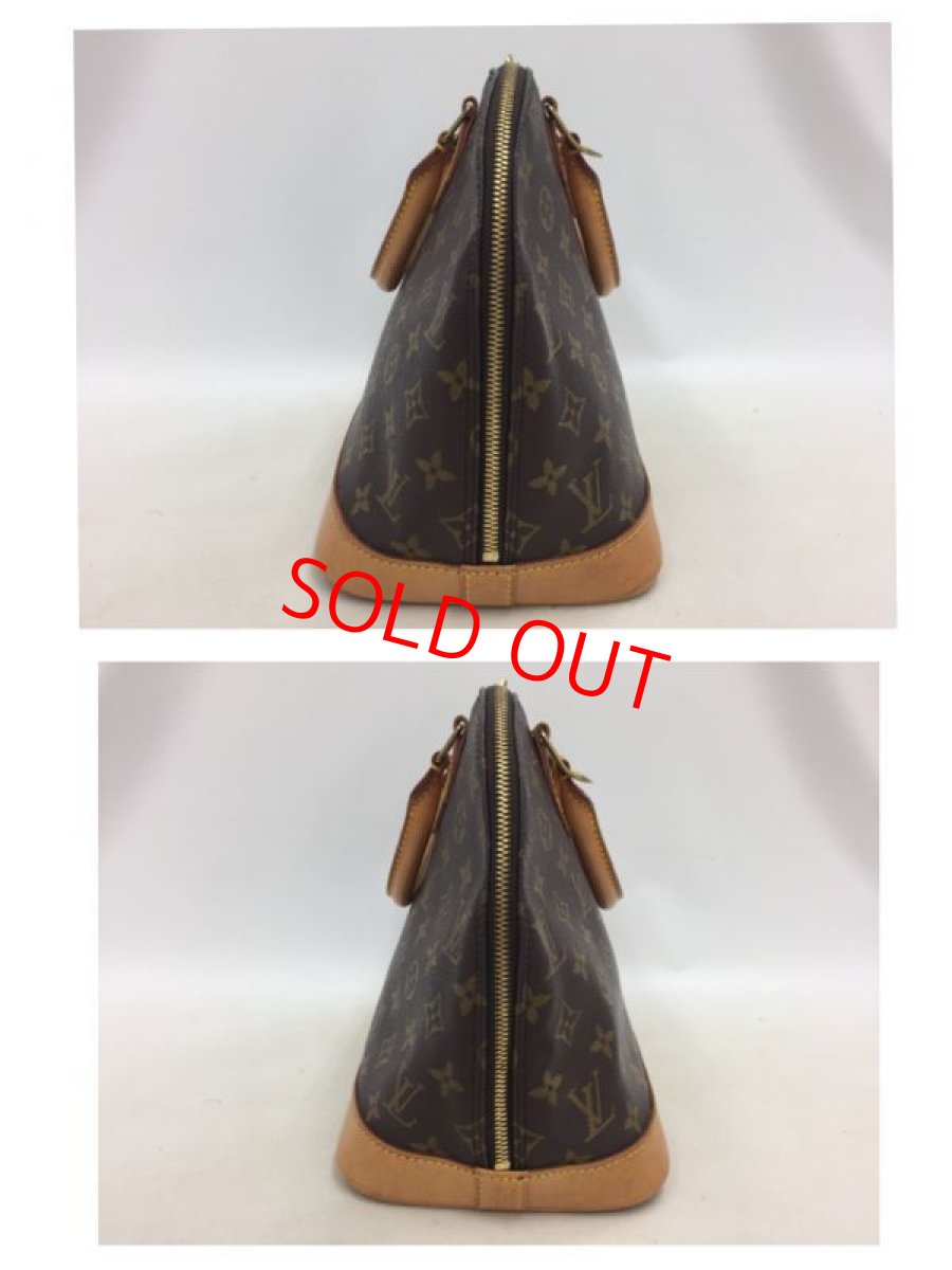 Photo9: Auth Louis Vuitton Vintage Monogram Alma Hand Bag 0J010050n" (9)