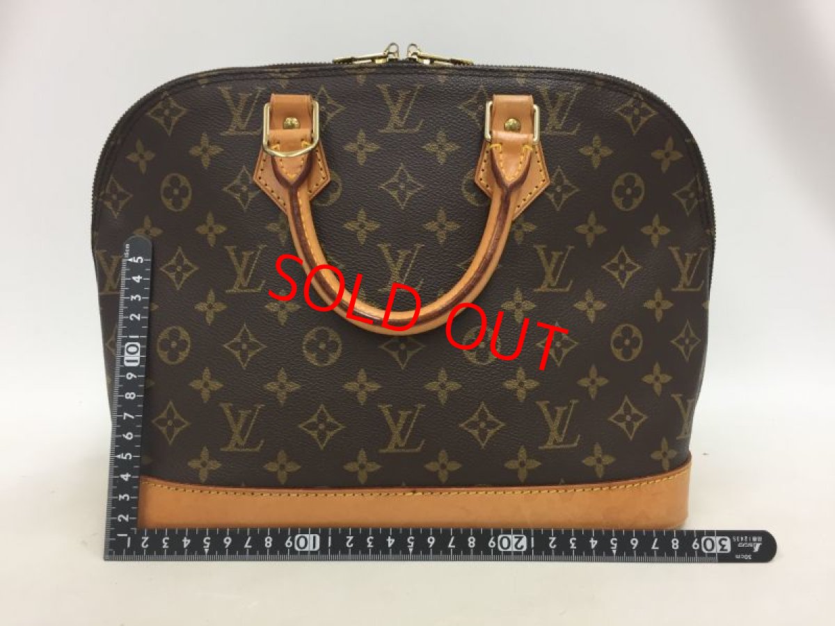 Photo2: Auth Louis Vuitton Vintage Monogram Alma Hand Bag 0J010050n" (2)