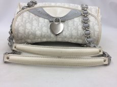 Photo4: Auth Christian Dior Trotter Pattern PVC Canvas Shoulder Hand bag 0J010130n" (4)