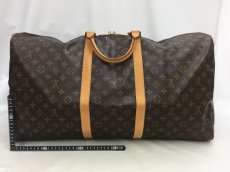 Photo2: Auth Louis Vuitton Monogram Keepall Bandouliere 60 Travel Hand Bag 0J080030n" (2)