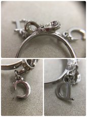 Photo7: Auth CHRISTIAN DIOR silver Tone Ribbon motif Ring (US 6.5, EU 53)  0J130060n" (7)