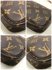 Photo8: Auth Louis Vuitton Monogram Pochette Accessories Pouch Hand bag  0J150070n" (8)