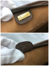 Photo10: Auth GUCCI GG Pattern PVC Canvas Brown Shoulder Tote bag 0J130010n" (10)