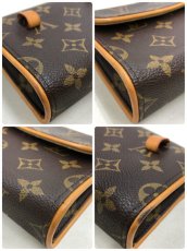 Photo6: Auth Louis Vuitton Monogram Pochette Florentine Bum Bag M51855  0J130400n" (6)