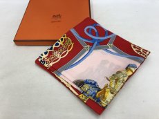 Photo1: Auth Hermes 100 % Silk Scarf  "LES MUSEROLLES" 0J130340n" (1)