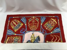 Photo2: Auth Hermes 100 % Silk Scarf  "LES MUSEROLLES" 0J130340n" (2)