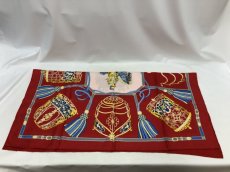 Photo8: Auth Hermes 100 % Silk Scarf  "LES MUSEROLLES" 0J130340n" (8)