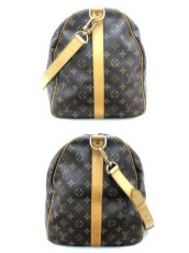 Photo8: Auth Louis Vuitton Monogram Keepall Bandouliere 55 Travel Hand Bag 0J220070n" (8)