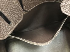 Photo7: Auth Hermes Birkin 30 togo Leather Dirk Brown Hand Bag 0J210300n" (7)