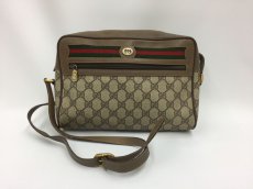 Photo1: Auth Gucci GG Pattern Brown Cross body Shoulder Bag 0J270070n" (1)