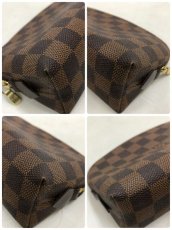 Photo8: Auth Louis Vuitton Damier Ebene Pochette Cosmetic Pouch 0J210100n" (8)