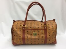 Photo1: Auth MCM MCM logo Leather Travel Sport Hand Bag without Strap 0J270040n" (1)