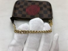 Photo4: Auth LOUIS VUITTON Damier Pochette Accessories Trunks & Bags Art Bag 0J210110n" (4)