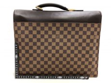 Photo2: Auth Louis Vuitton Damier Ebene Altona PM Business Document Bag 0J210280n" (2)