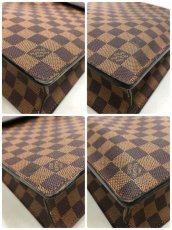 Photo9: Auth Louis Vuitton Damier Ebene Altona PM Business Document Bag 0J210280n" (9)