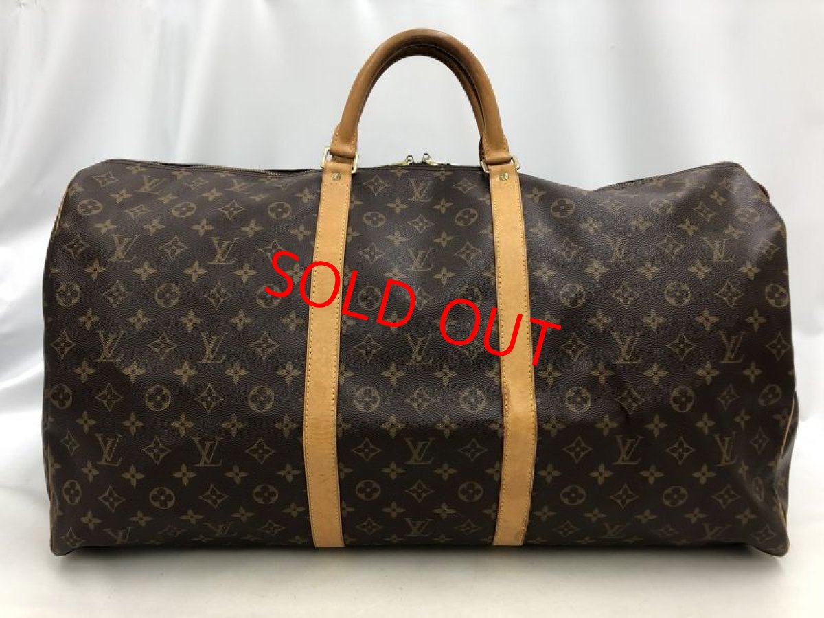 Photo1: Auth Louis Vuitton Monogram Keepall 60 Travel Hand Bag NO STRAP 0J210010n" (1)