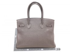 Photo2: Auth Hermes Birkin 30 togo Leather Dirk Brown Hand Bag 0J210300n" (2)