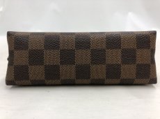 Photo3: Auth Louis Vuitton Damier Ebene Pochette Cosmetic Pouch 0J210100n" (3)