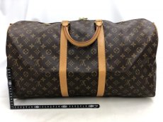 Photo2: Auth LOUIS VUITTON Monogram Keepall Bandouliere 55 Travel Bag 0J210120n" (2)