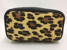 Photo3: Auth Gianni Versace Nylon Leopard Tiny Pouch Bag  0J270030n" (3)