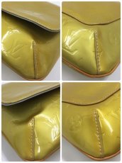 Photo11: Auth LOUIS VUITTON Vernis Yellow Thompson Street Shoulder bag 0J270140n" (11)