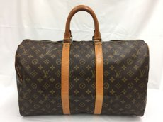 Photo1: Auth LOUIS VUITTON Monogram Keepall 45 Travel Hand Bag 0K050010n" (1)