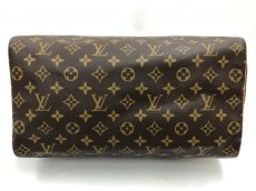 Photo3: Auth Louis Vuitton Vintage Monogram Speedy 35 Hand Bag Name written 0J290100n" (3)