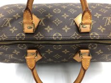 Photo5: Auth Louis Vuitton Vintage Monogram Speedy 35 Hand Bag Name written 0J290100n" (5)