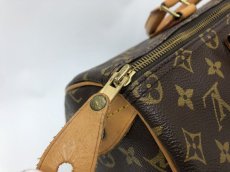 Photo6: Auth Louis Vuitton Vintage Monogram Speedy 35 Hand Bag Name written 0J290100n" (6)