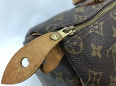 Photo7: Auth Louis Vuitton Vintage Monogram Speedy 35 Hand Bag Name written 0J290090n" (7)