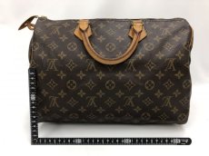 Photo2: Auth Louis Vuitton Vintage Monogram Speedy 35 Hand Bag Name written 0J290090n" (2)