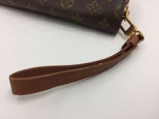 Photo10: Auth Louis Vuitton Vintage Monogram Brown Orsay Clutch Bag 0K050110n" (10)