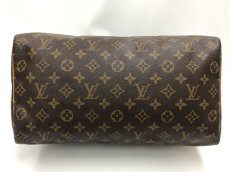 Photo3: Auth Louis Vuitton Vintage Monogram Speedy 35 Hand Bag Name written 0J290090n" (3)