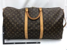 Photo2: Auth LOUIS VUITTON Monogram Keepall Bandouliere 55 Travel Bag 0J290140n" (2)