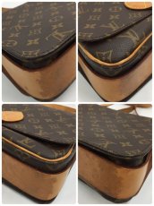Photo9: Auth Louis Vuitton Monogram Cartouchiere Cross Body Shoulder Bag 0K110070n" (9)