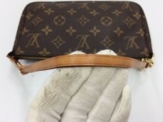 Photo5: Auth Louis Vuitton Monogram Pochette Accessoires Pouch bag 0K110010n" (5)
