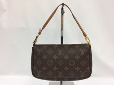 Photo1: Auth Louis Vuitton Monogram Pochette Accessoires Pouch bag 0K180080n" (1)